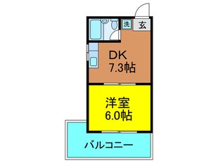 香里ロイヤルプラザの物件間取画像